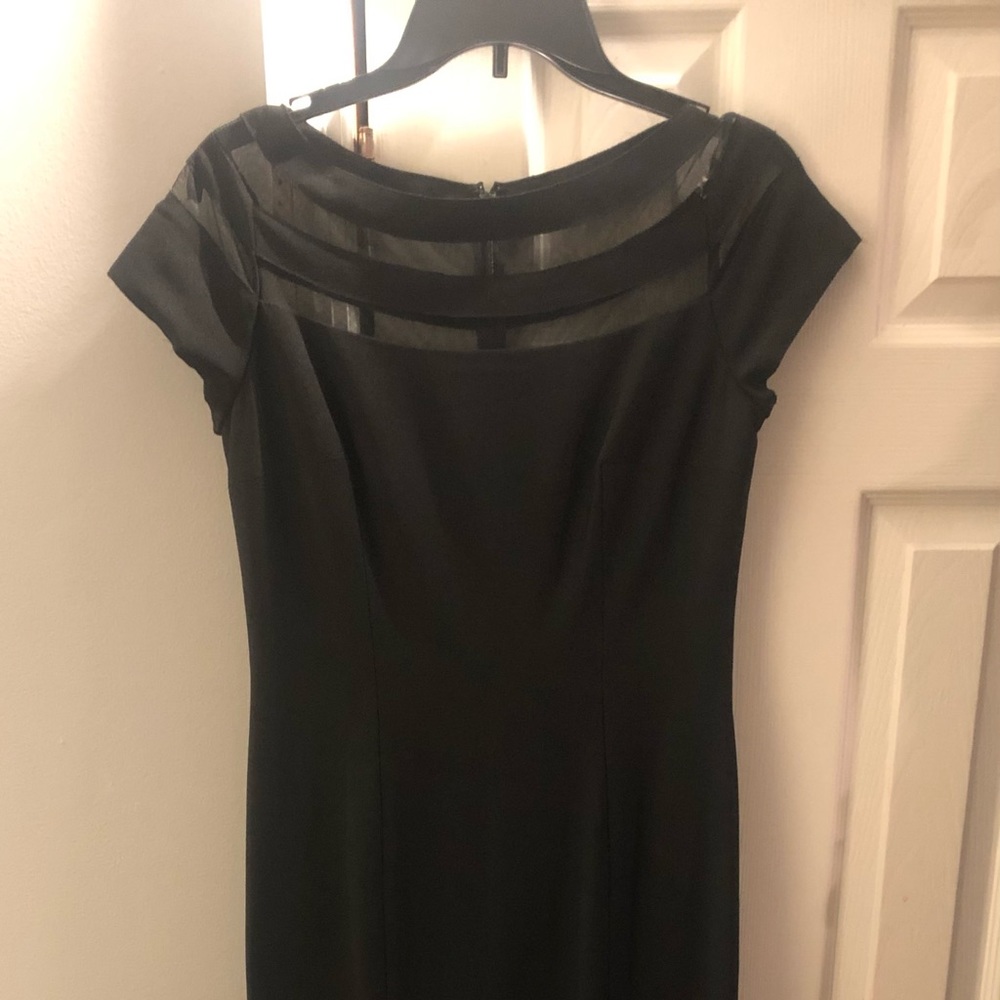 Black Trumpet Gown